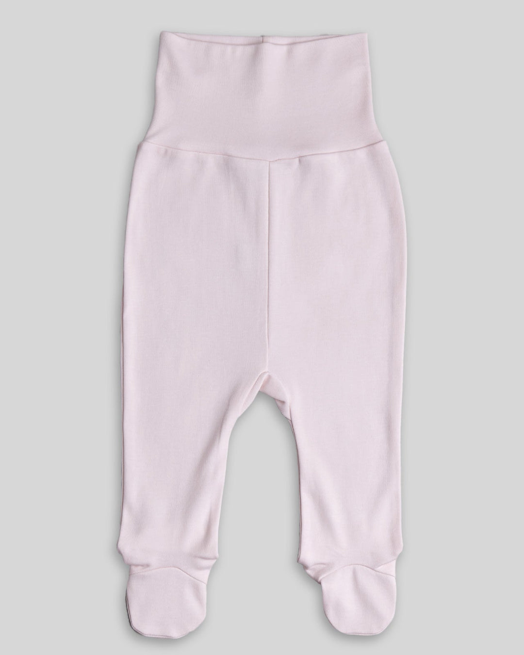 Pantalon bebe rosado con un diseño suave y clasico.