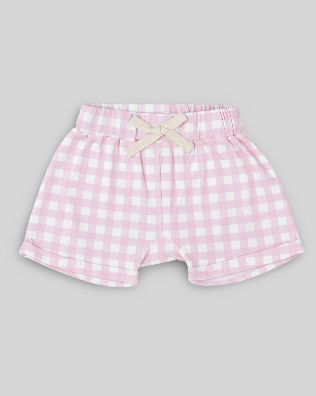 Short de Cuadros en Algodón Pima para Niña | Estilo y Comodidad