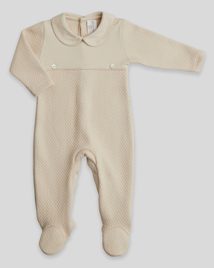 Enterizo Connor Pima con Acolchado Latte