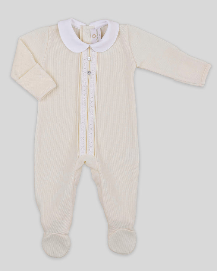 Enterizo Milan Punto Ingles Perla