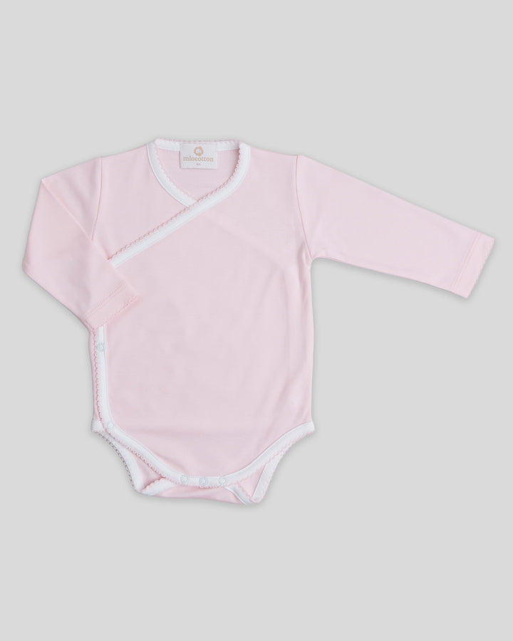 Body Pima Cruzado Rosado
