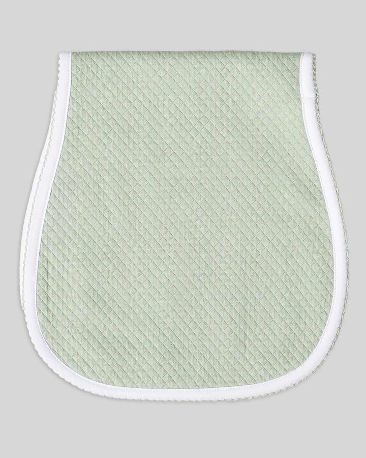 Hombrera en color pistacho, lavable y duradera, ideal para el cuidado diario del bebe.