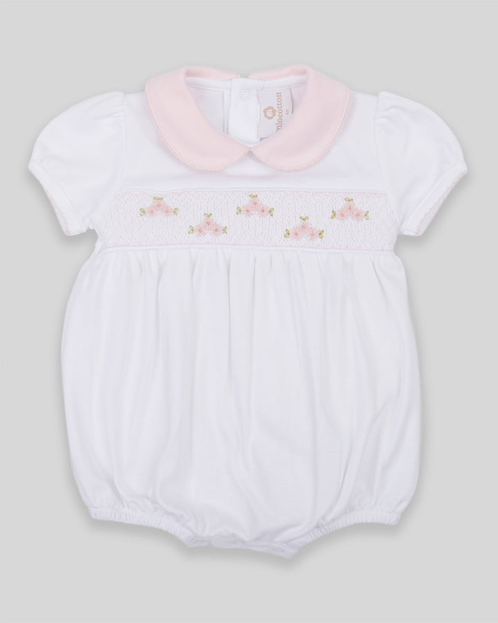 Bombacho Smock Gamuza Calisa Blanco