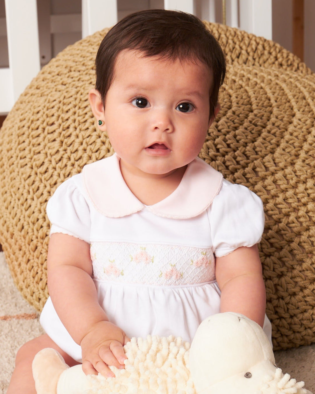 Bombacho Smock Gamuza Calisa Blanco