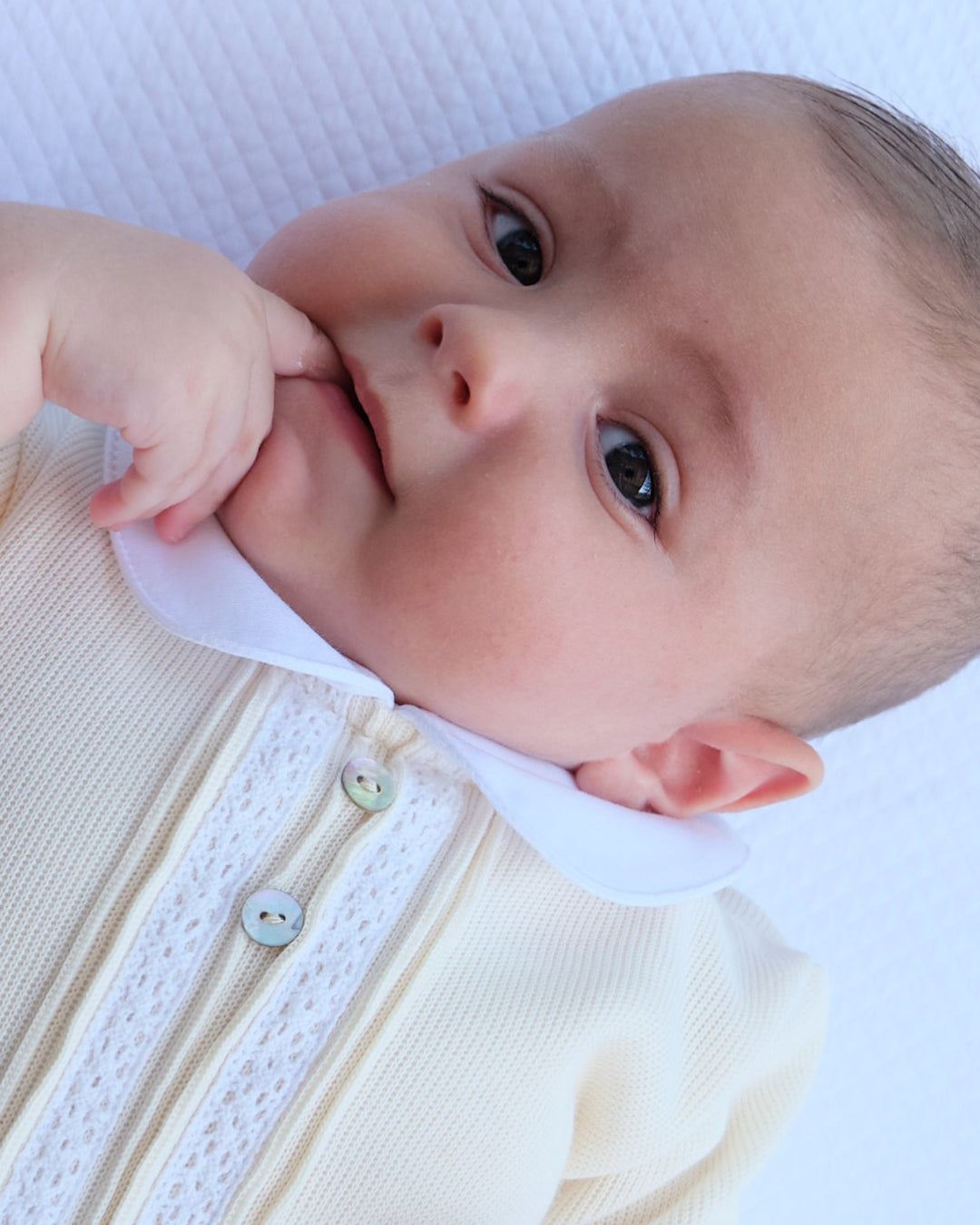 Enterizo Milan Punto Ingles Perla