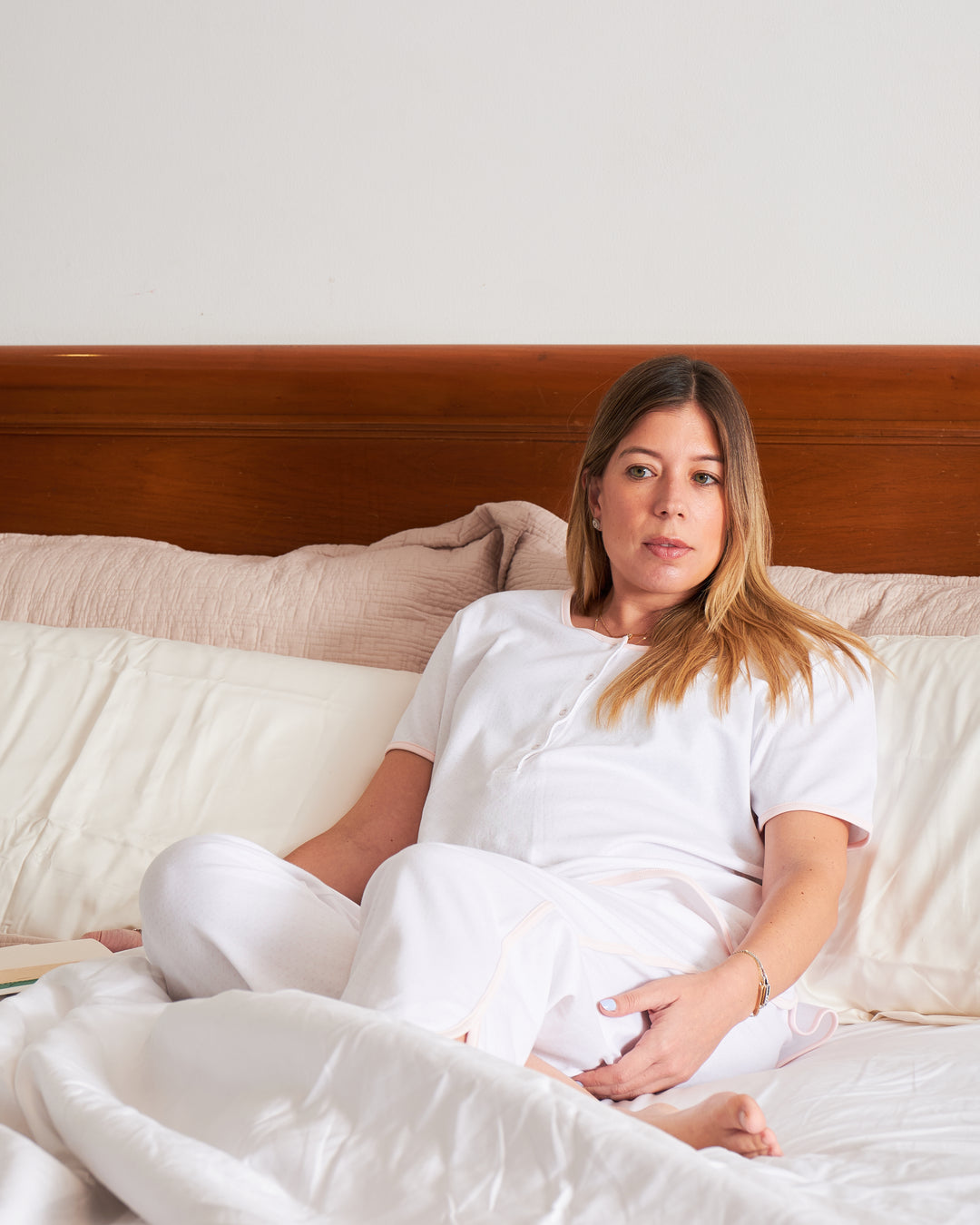 Pijama para Mujer Lunares Rosados